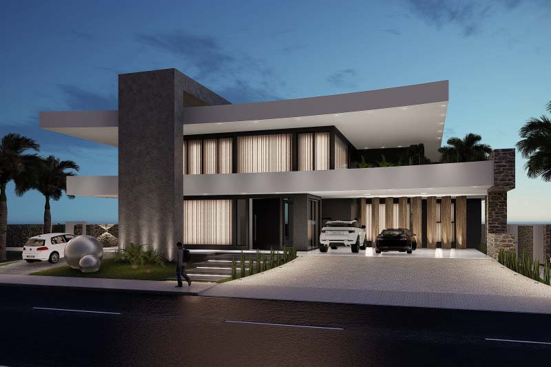 Contemporary mansion project