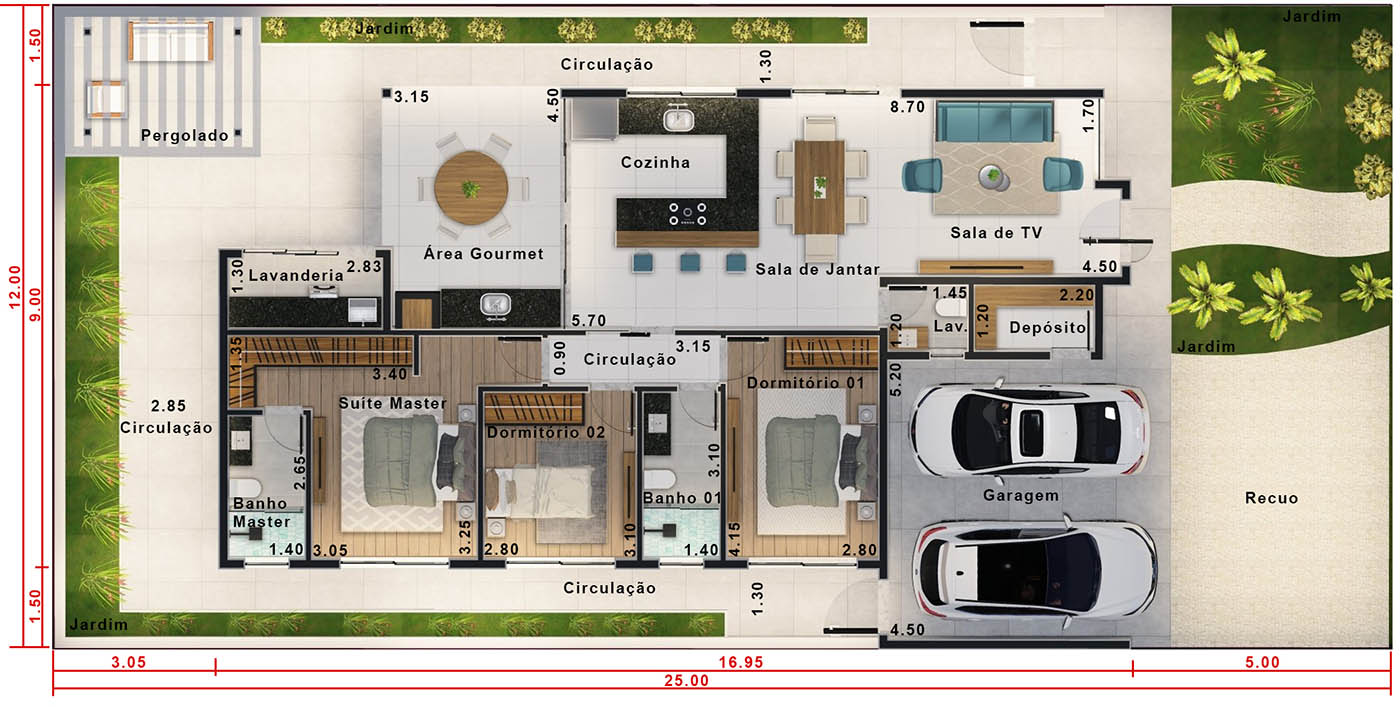 Condominium project without pool12x25