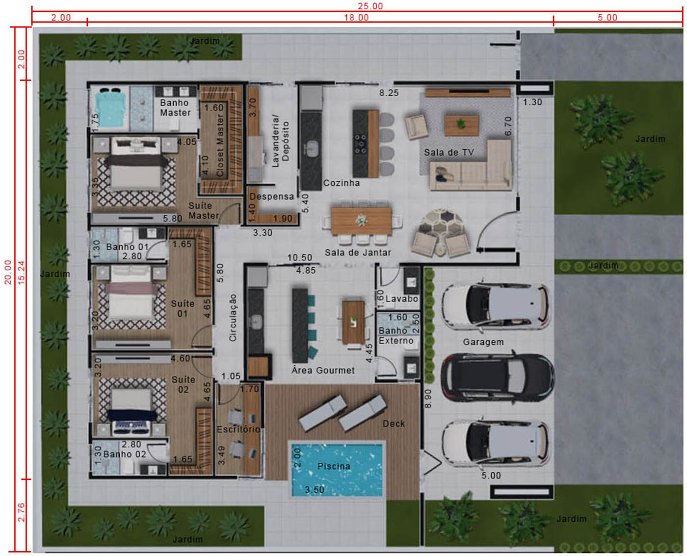 Impressive condominium project20x25