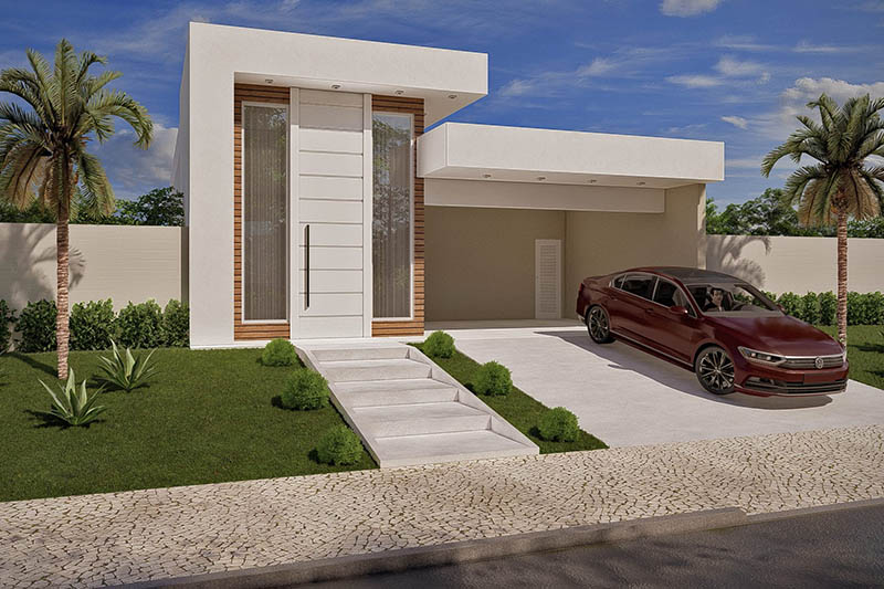 Sloping ground floor plan