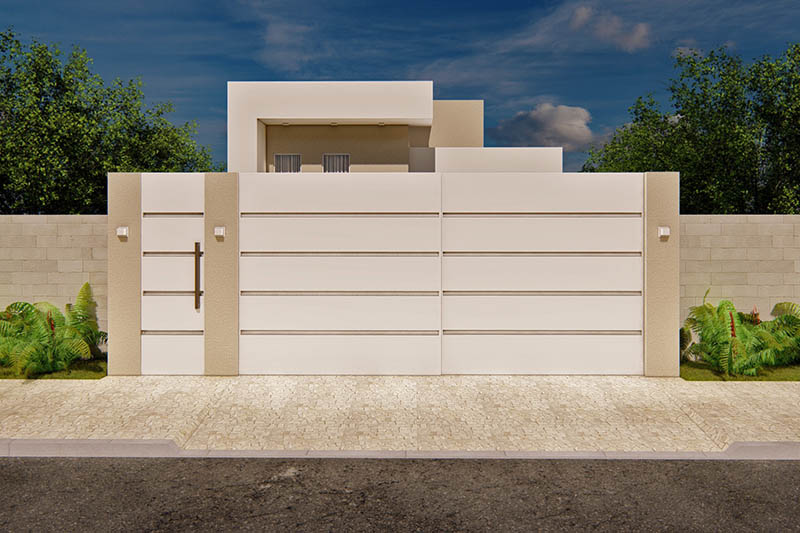 70m² single storey house