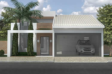 Single storey house with 3 suites